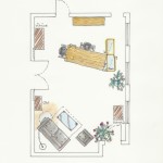 Planung eines Chefbüros mit unikat Schreibtisch und Sideboard