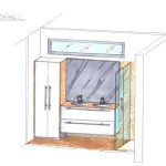 3D Planung farbig Badezimmer
